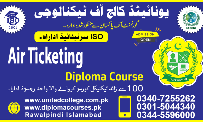 Advance Your Career with an Air Ticketing Course in Rawalpindi