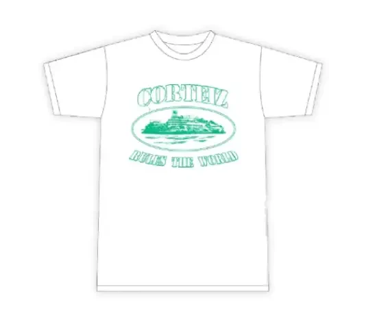 Corteiz Alcatraz T Shirt White