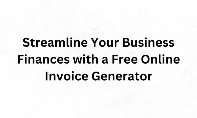 Free Online Invoice Generator