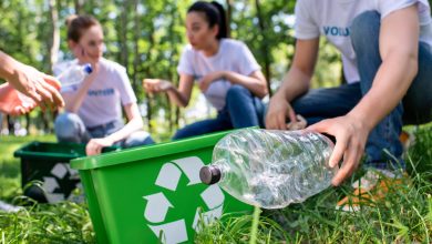 Volunteers busy in waste reduction